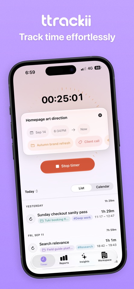 ttrackii screenshot 1