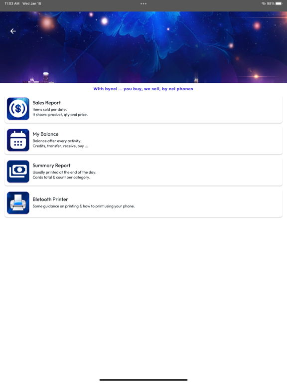 bycel iPad screenshot 6 - Shopping app