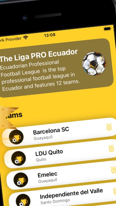 EcuaPro Sports Quiz Screenshot