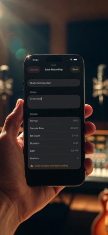 Meret - Pro Audio Capture Screenshot 1 of 3