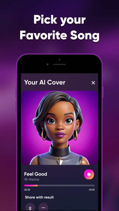 AI Cover: Song & Music Maker Screenshot