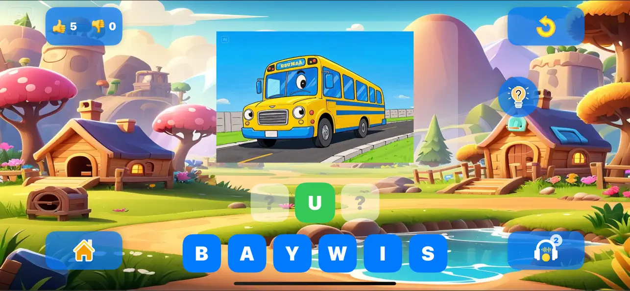 Screenshot #1 pour Letters And Words For Kids