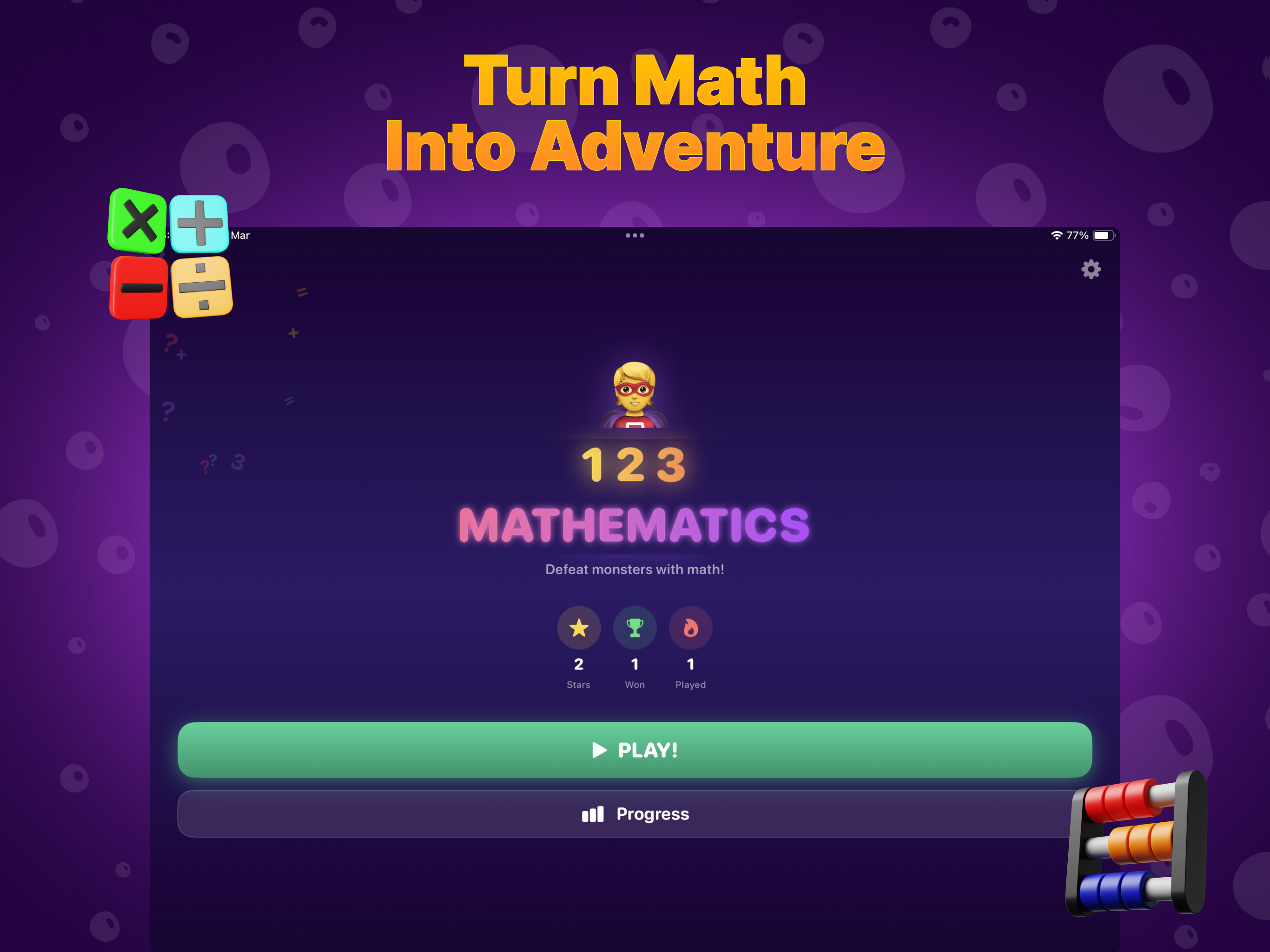 1 2 3 - Math Game for Kids