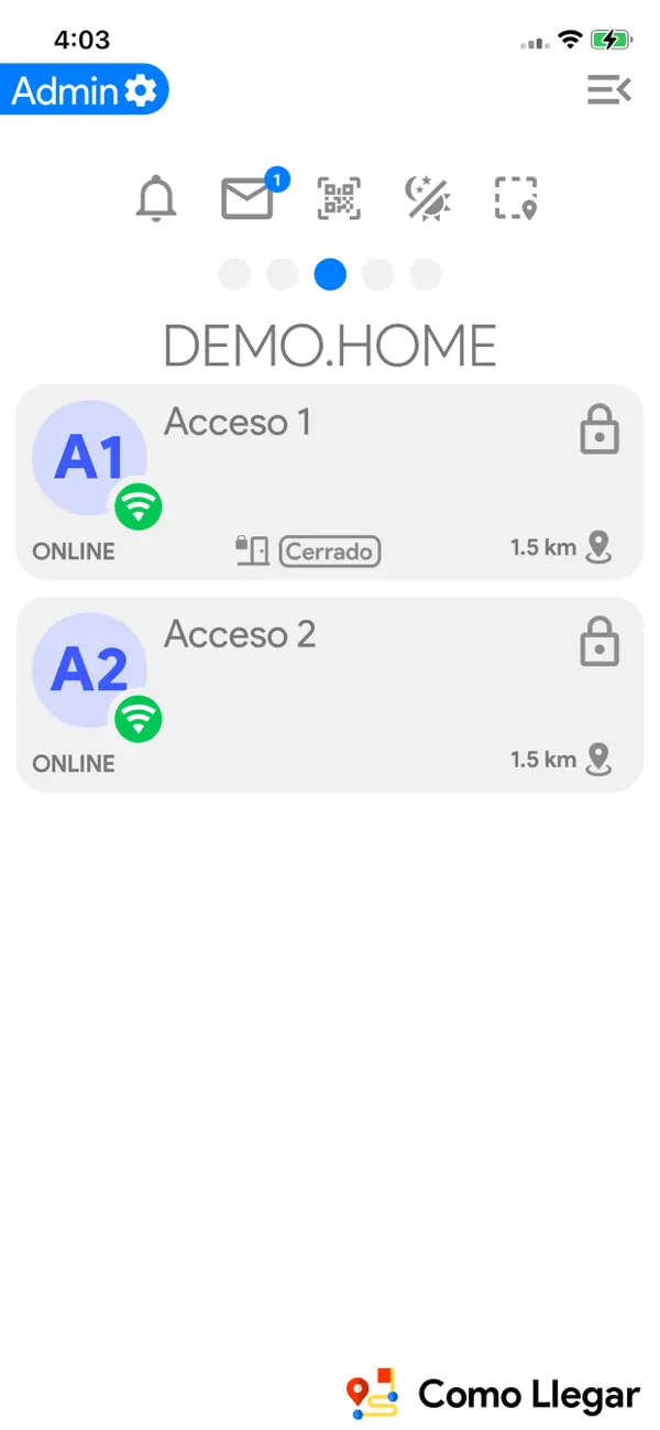Screenshot #1 pour llavemovil.com