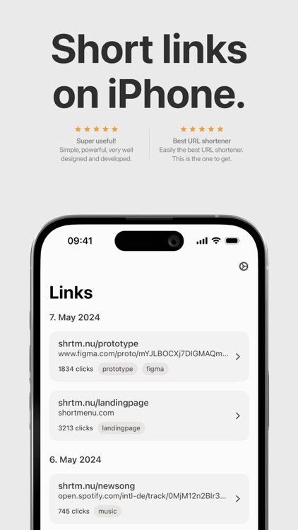 Short Menu – URL Shortener