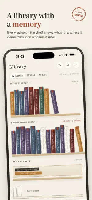 Shelflife: Book Journal screenshot 1