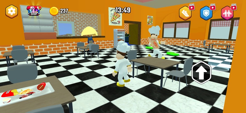 Scary Pizzeria: Evil Chef Run screenshot 2