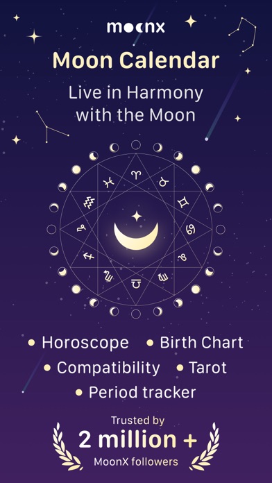 MoonX: Moon Phase Calendar Screenshot