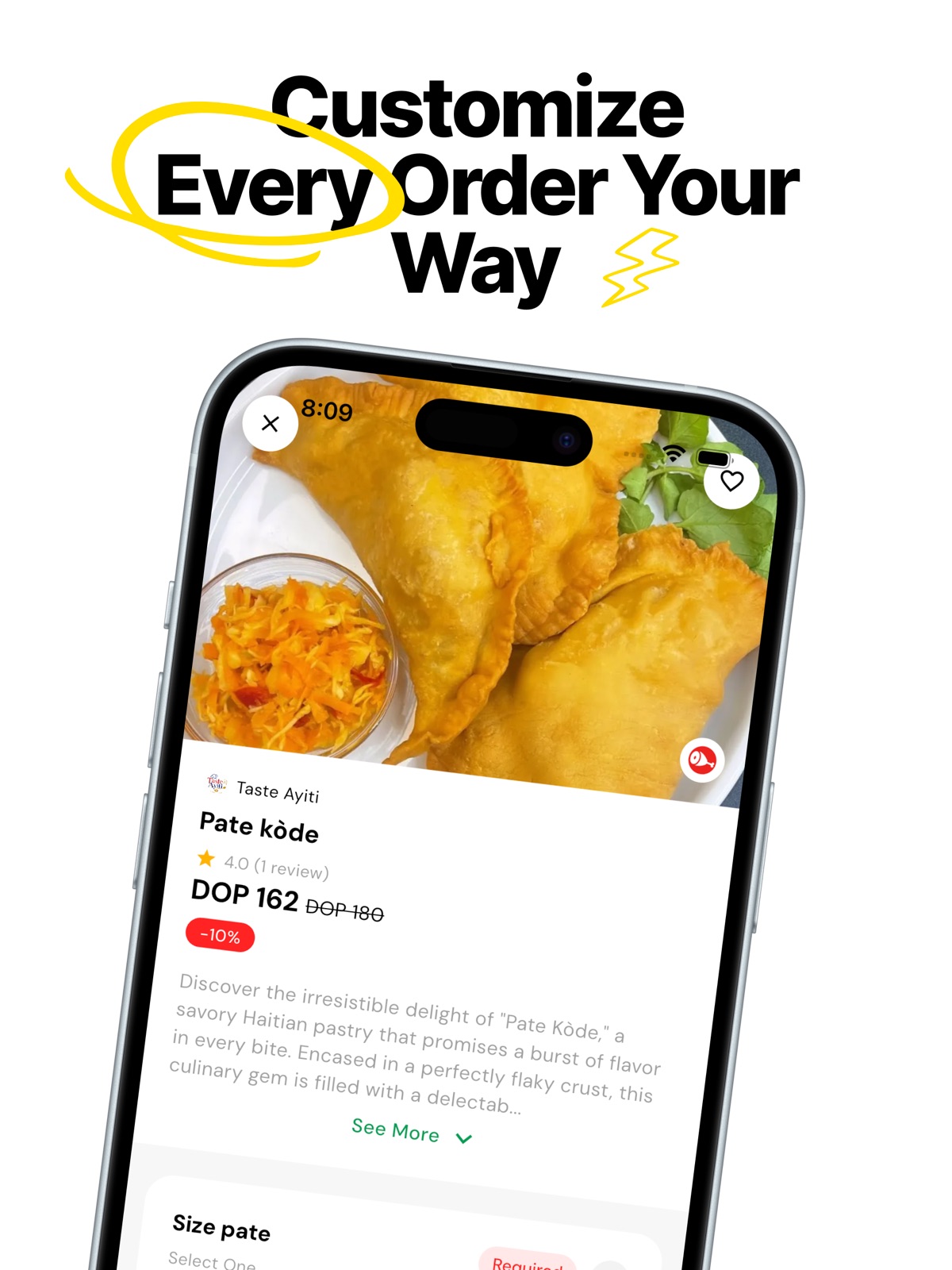 Koblip: Haitian Food Delivery ipad screenshot 3