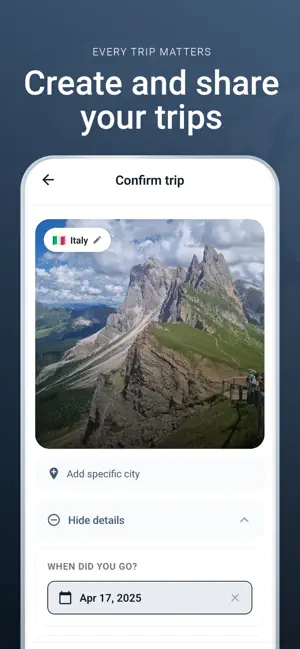 Xplored: Travel Map & Tracker screenshot 3
