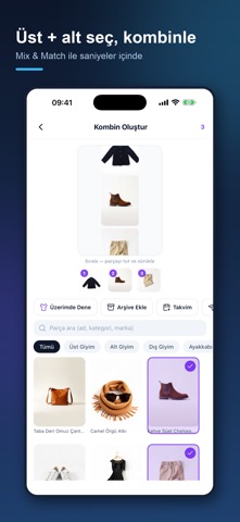 Kombin AI: Stil Asistanı iPhone screenshot
