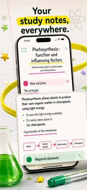 EduFiche - AI Study Notes screenshot 1