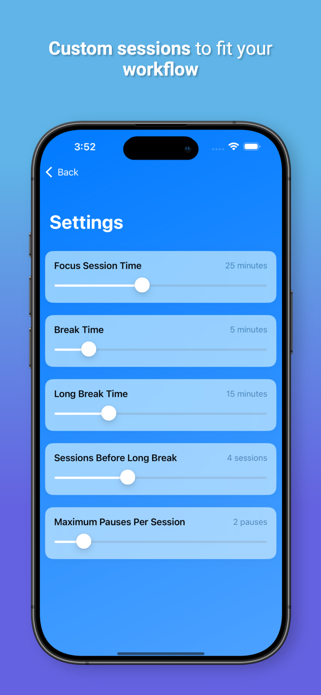 SimpliFocus screenshot 3