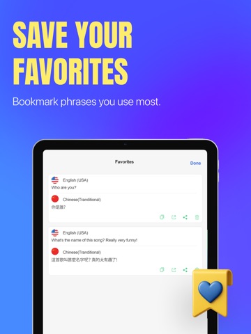 Translate Live - AI Translator iPad screenshot