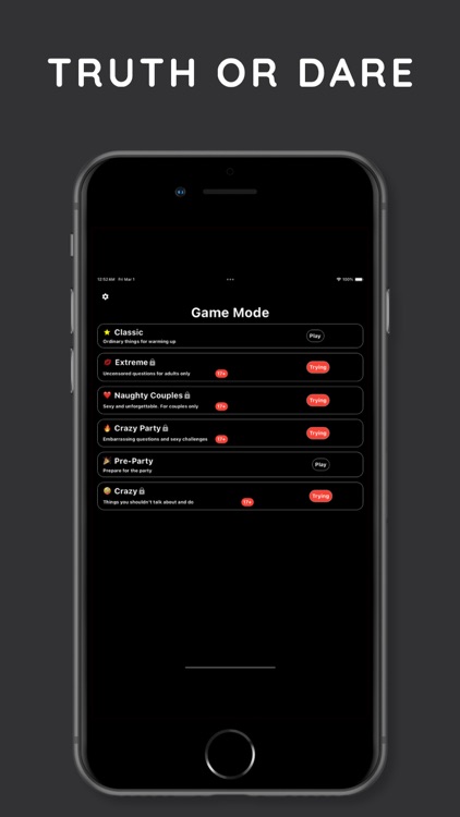 Truth or Dare Question