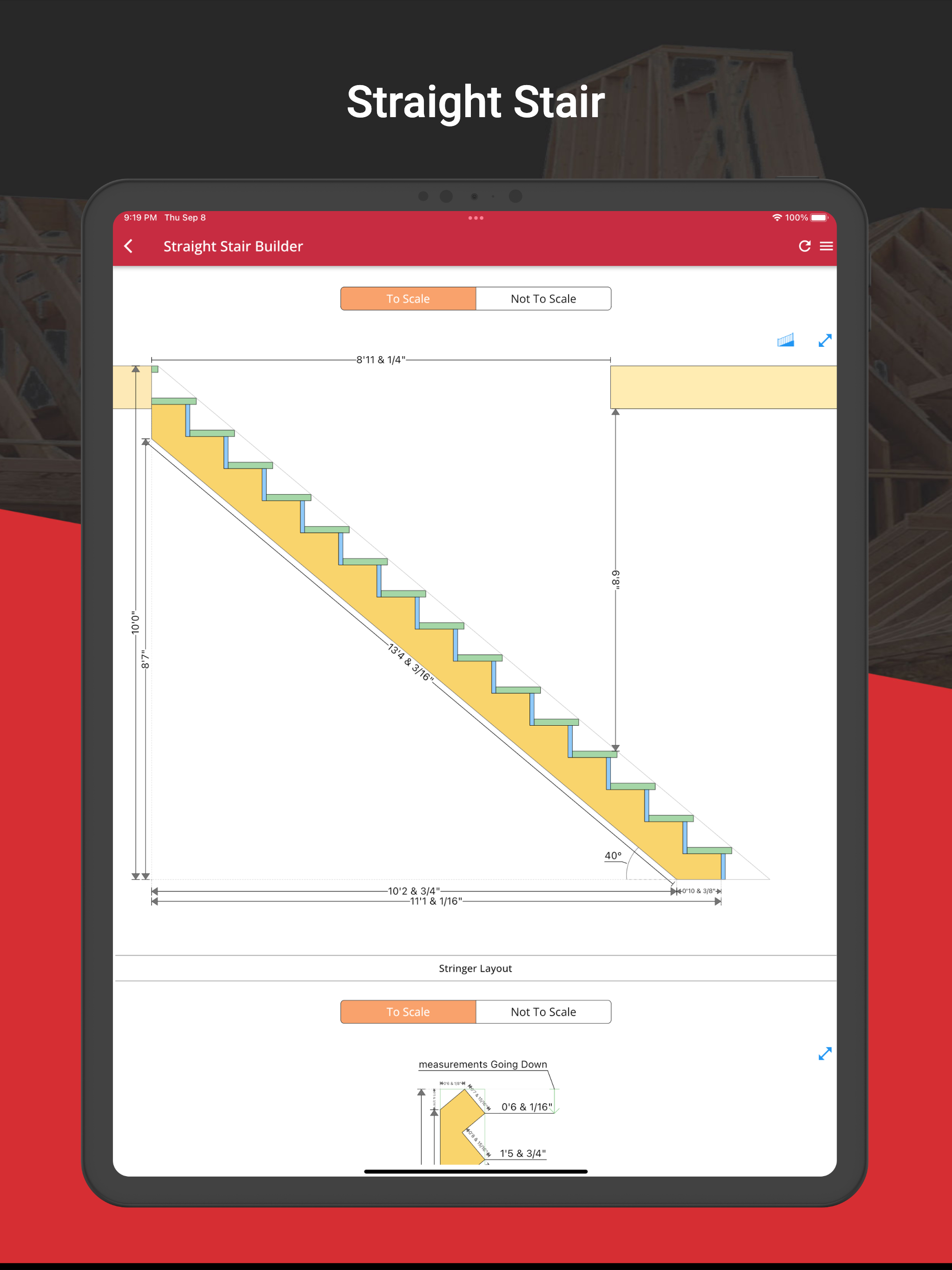 RedX Stairs - 3D Calculator