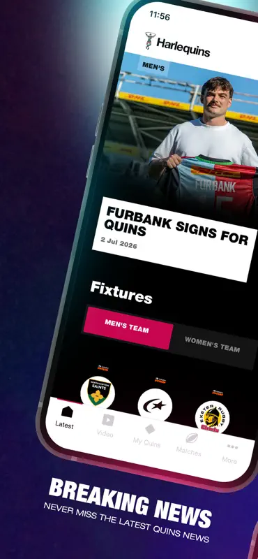Harlequins Official App screenshot 1 of 6