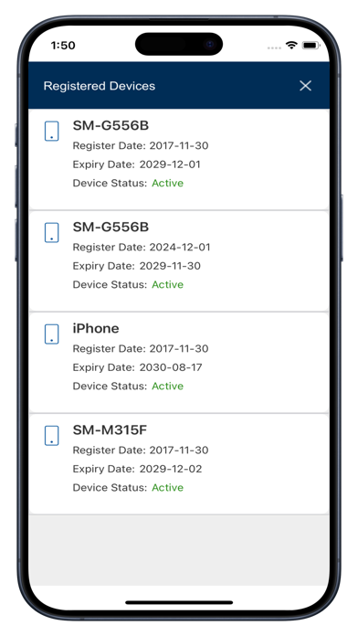 App screenshot