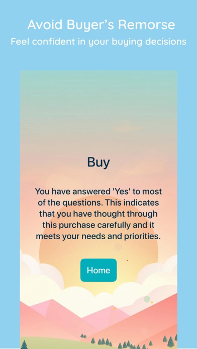 Buy or Not? Screenshot