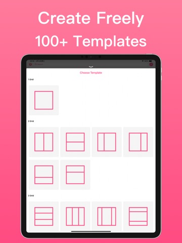 VideoGrid-Video Collage Maker iPad screenshot