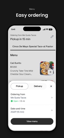 Me Gusta Tacos iPhone screenshot