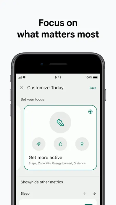 Google Health (Fitbit) App Store screenshot 2