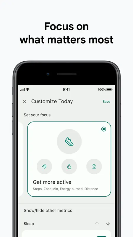 Google Health (Fitbit) screenshot 2 of 6