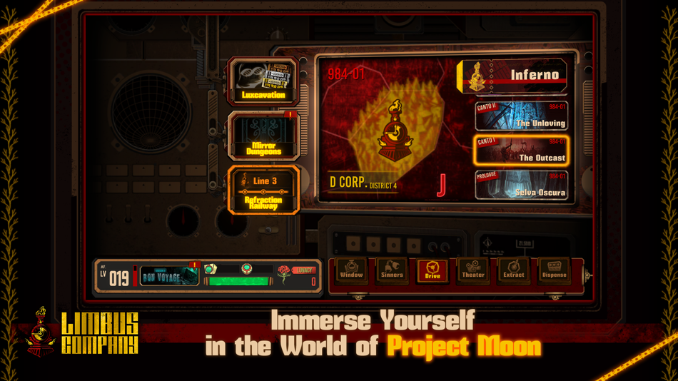#5. Limbus Company (iOS) By: Project Moon Co., Ltd.