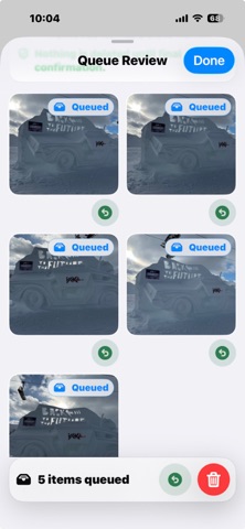 Tend Photos: Duplicate Cleaner iPhone screenshot