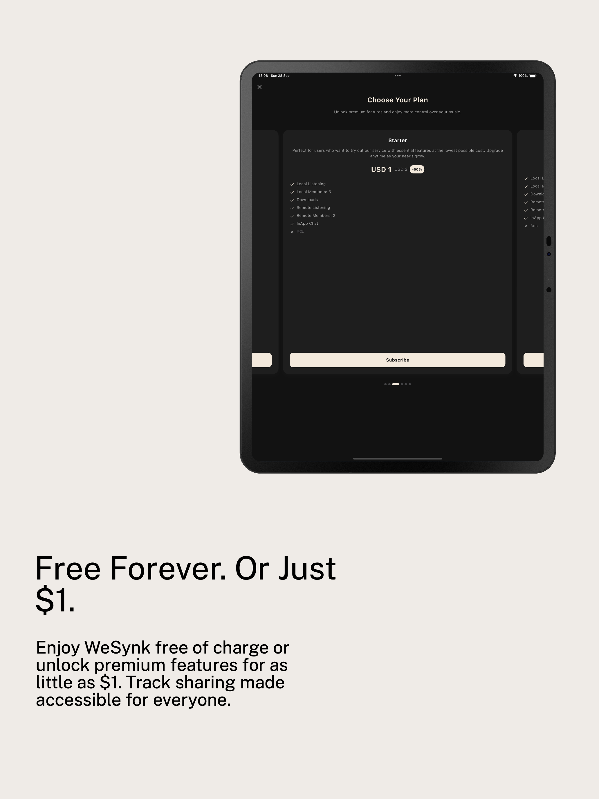 WeSynk - Listen Music Together screenshot 8