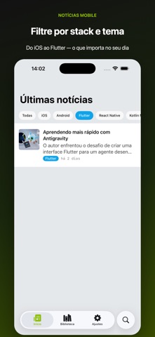 Notícias Mobile iPhone screenshot