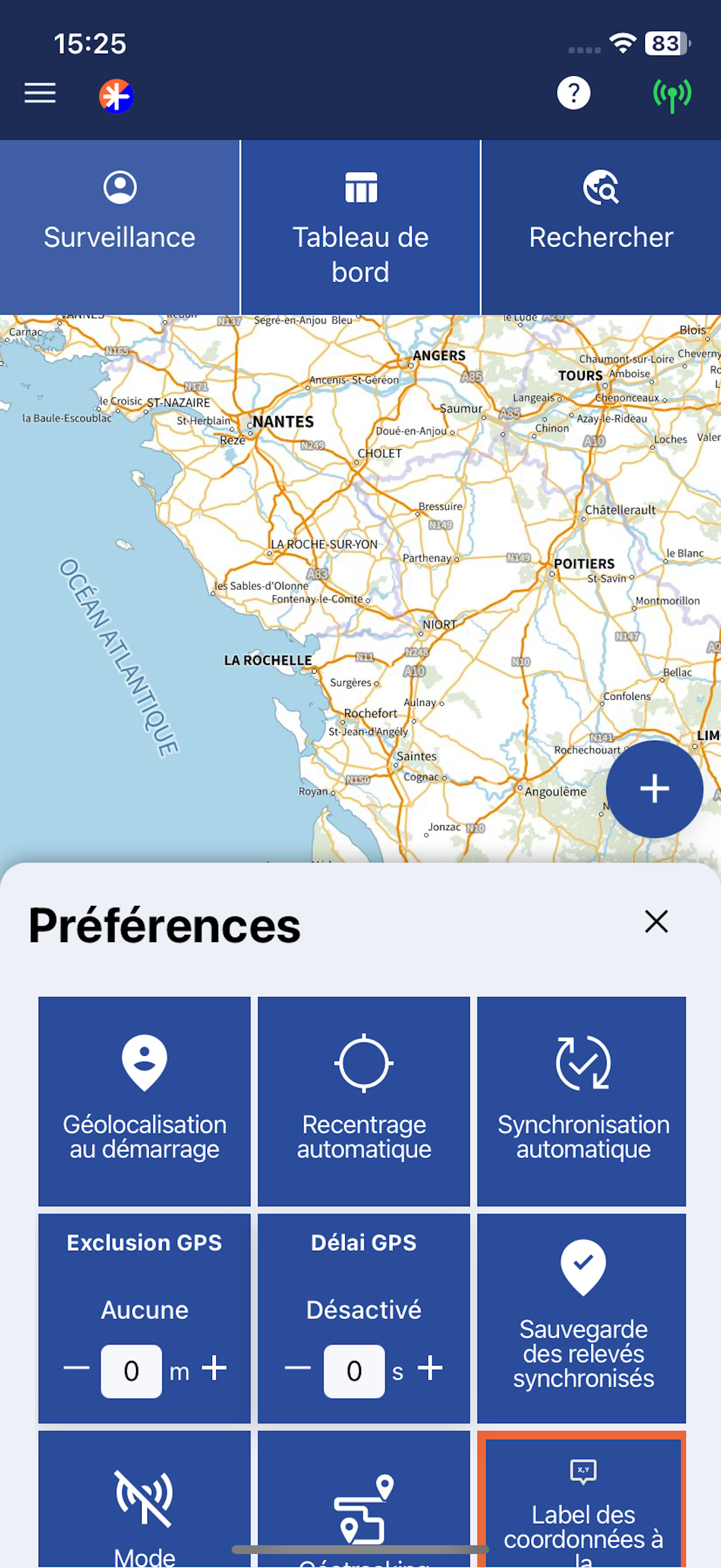 MobiGIP Surveillance