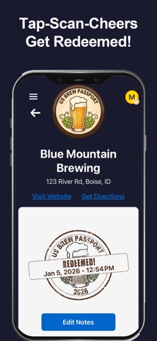 US Brew Passport iPhone screenshot