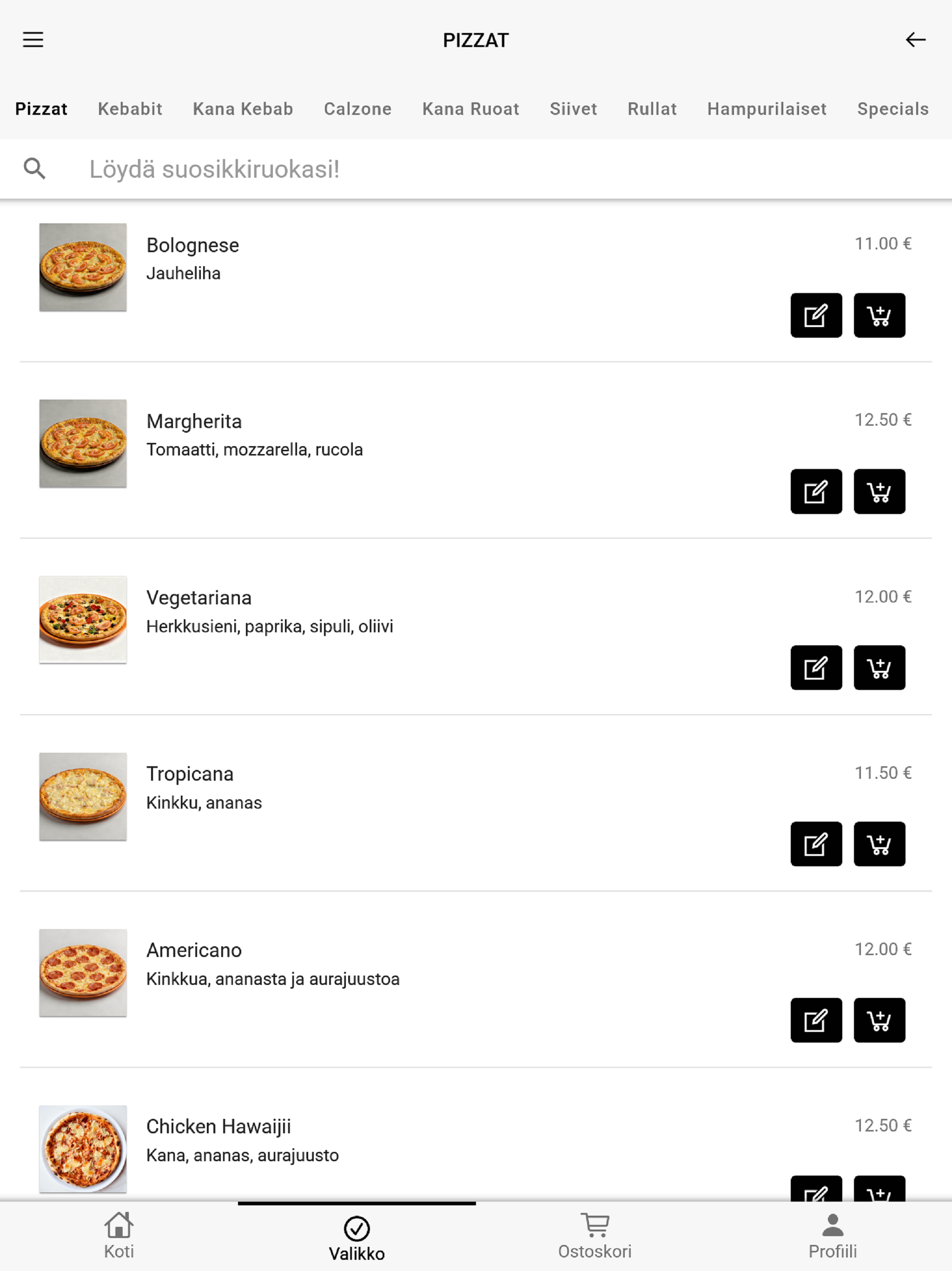 Villilan Picasso Ravintola screenshot 5