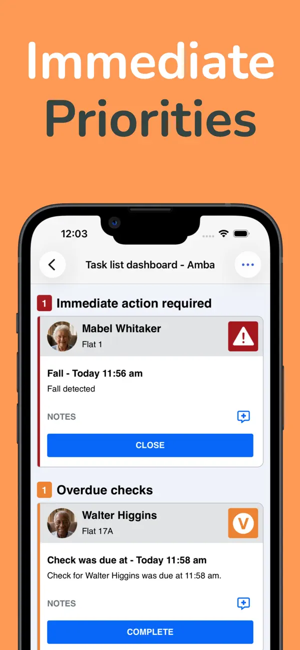 Screenshot #1 pour Amba - Health and Wellbeing