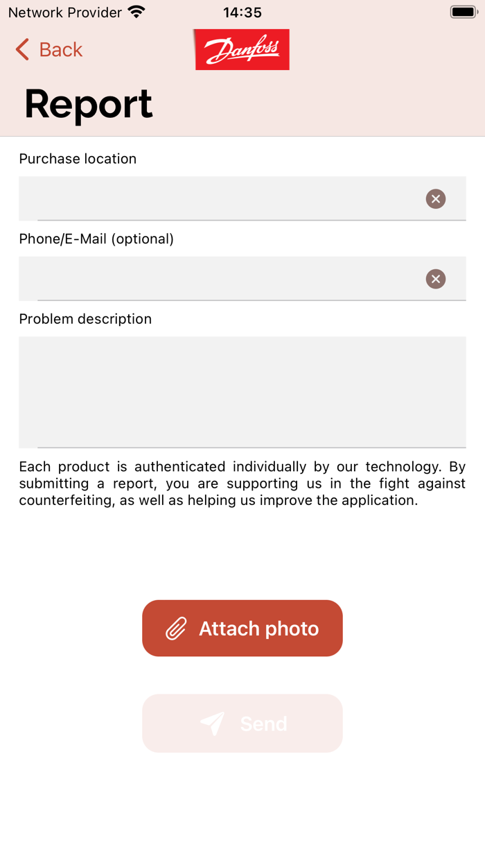 Danfoss ValiGate® Verifier