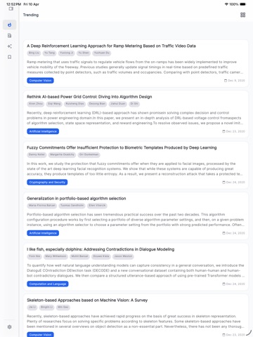 Scholarly: AI Research Helper iPad screenshot
