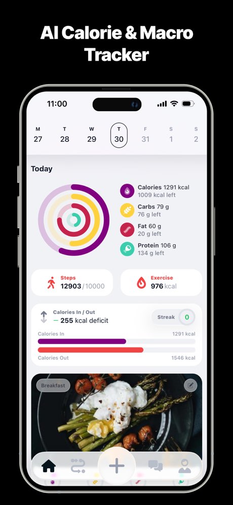 Calorie Tracker - CalorieCam screenshot 1