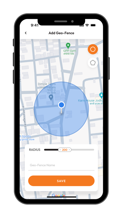 App screenshot
