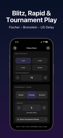 Chess Clock – Tournament Timer Screenshot 2 of 6