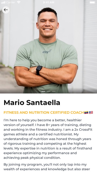 Mario's Mentality iPhone screenshot 6 - Health & Fitness app
