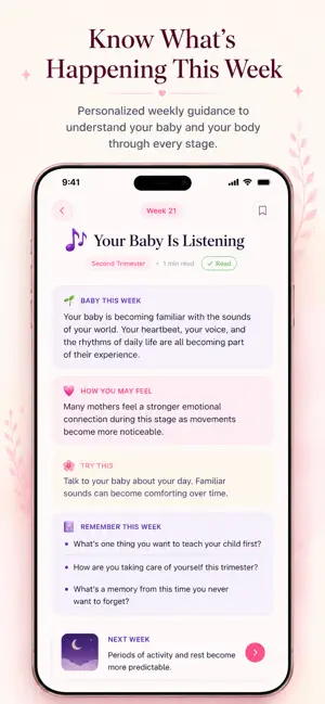 Little Nest: Pregnancy Tracker screenshot 4
