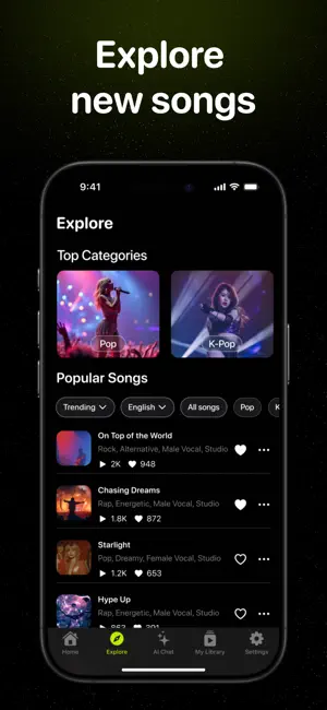 Song AI: AI Music Generator screenshot 3