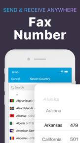 iFax App Send Fax From iPhone screenshot