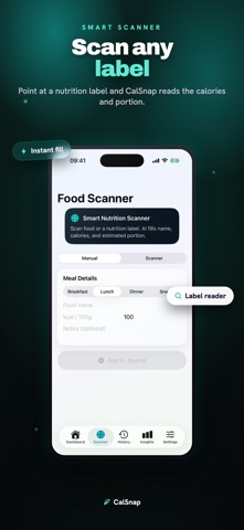 CalSnap AI: Calorie Tracker Screenshot 2 of 5