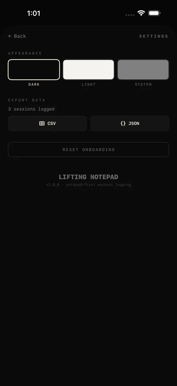 Screenshot #2 pour Lifting Notepad