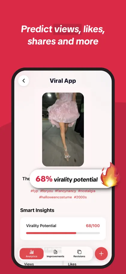 Screenshot 4 von 4 zu Viral App: Video Insights