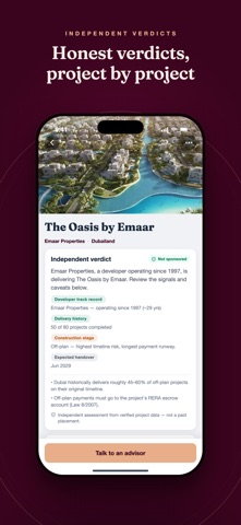 Real Estate Club Dubai iPhone screenshot