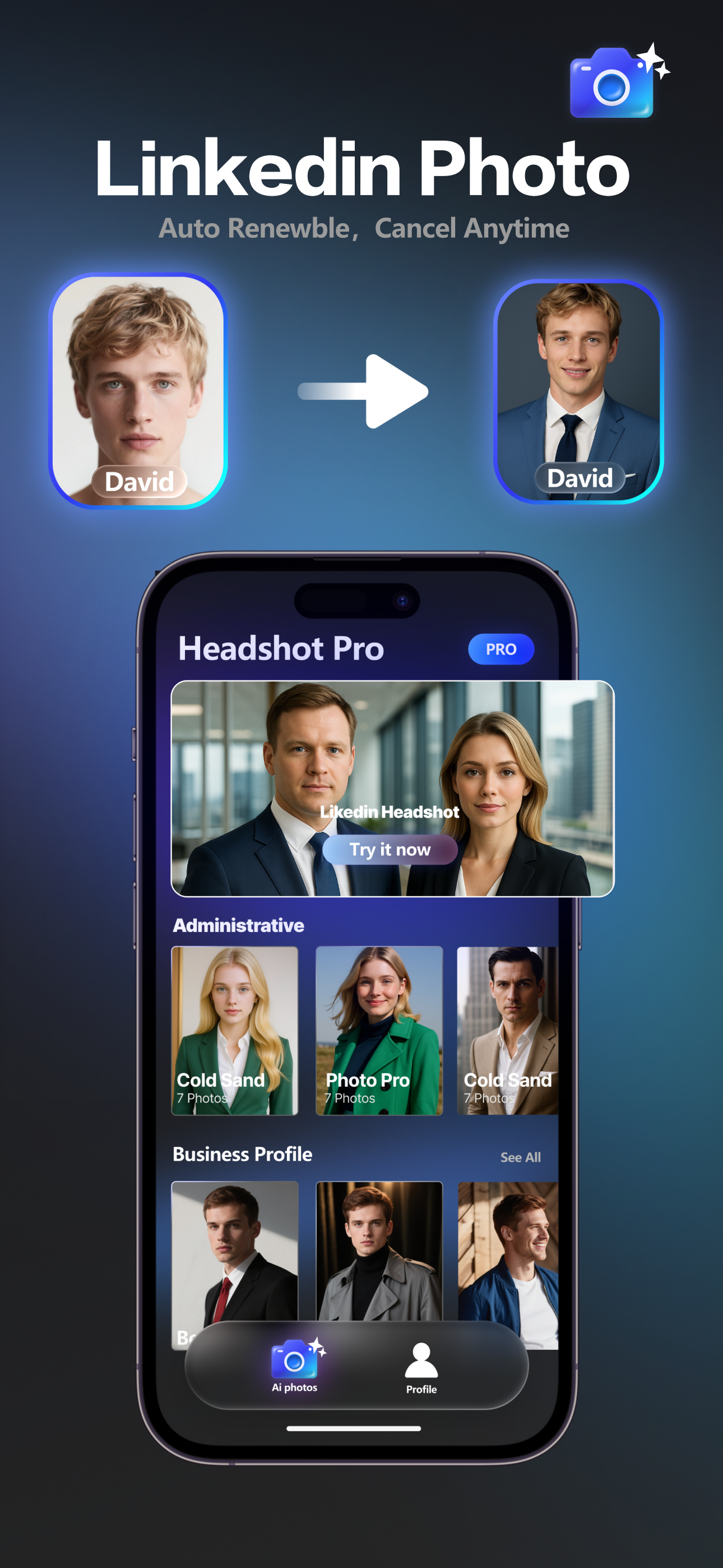 Headshot Pro AI-Business Photo