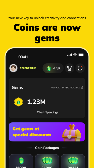 CelebPrime: Fans & Celeb 1on1 Screenshot